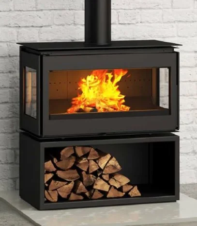 Lacunza Adour 800 CLID (3 -Sided) Freestanding | On Fire